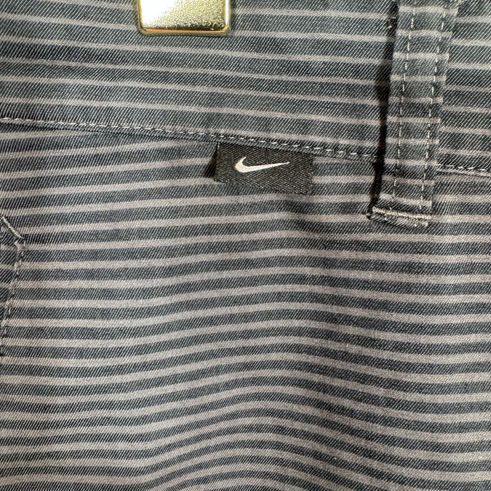 Nike Men's Golf Shorts Charcoal 34 Striped Cotton Stretch Performance Dri‎ Fit - Picture 4 of 12